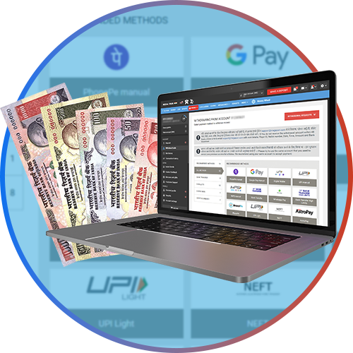 Quick deposit and withdrawal in Megapari.