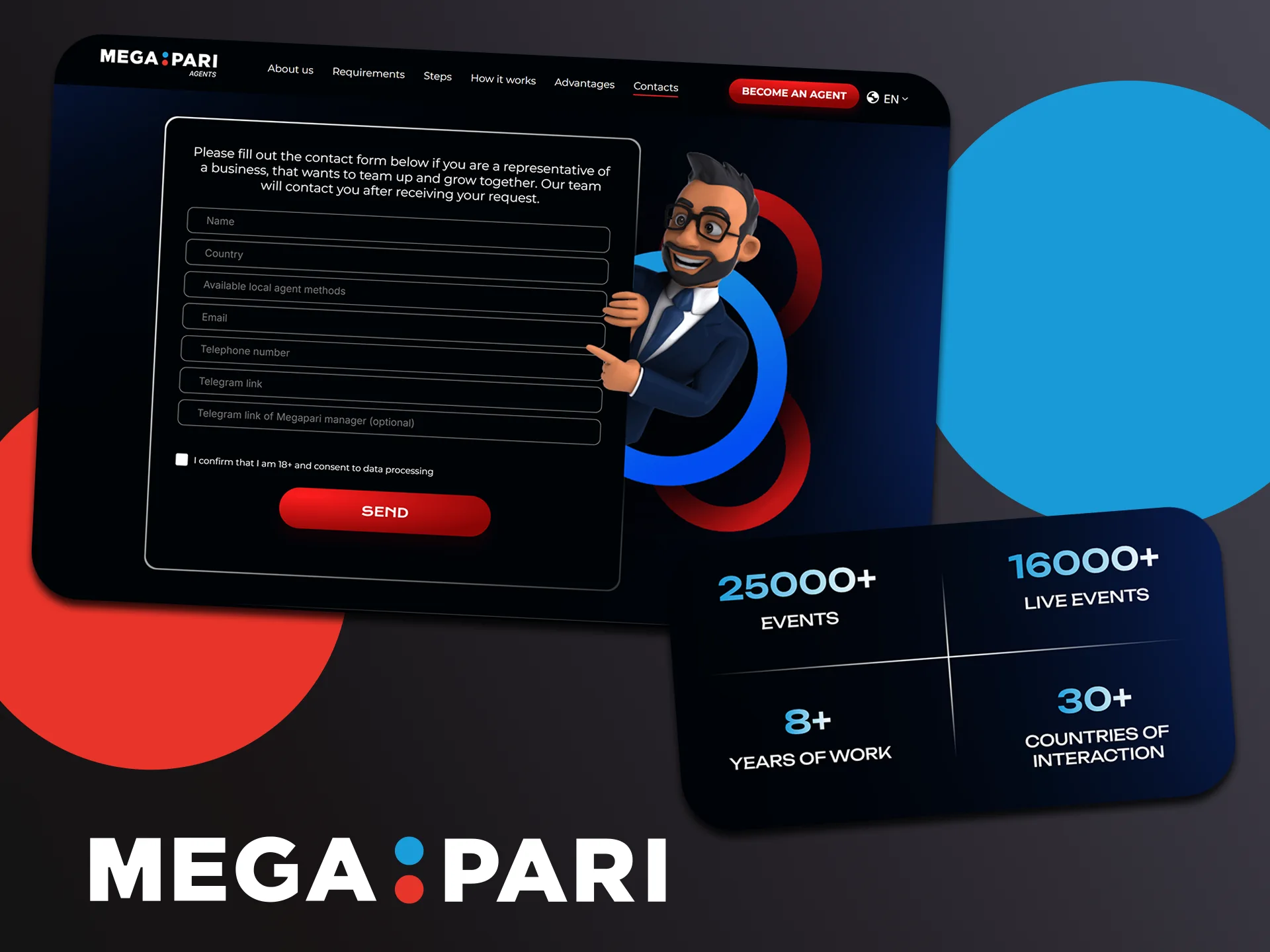 Megapari Cash Agent Program is a great choice for those who want to earn.