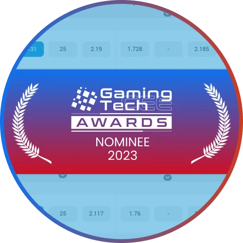 Megapari is recognized as the Gaming Tech Awards nominee for its advanced technology.