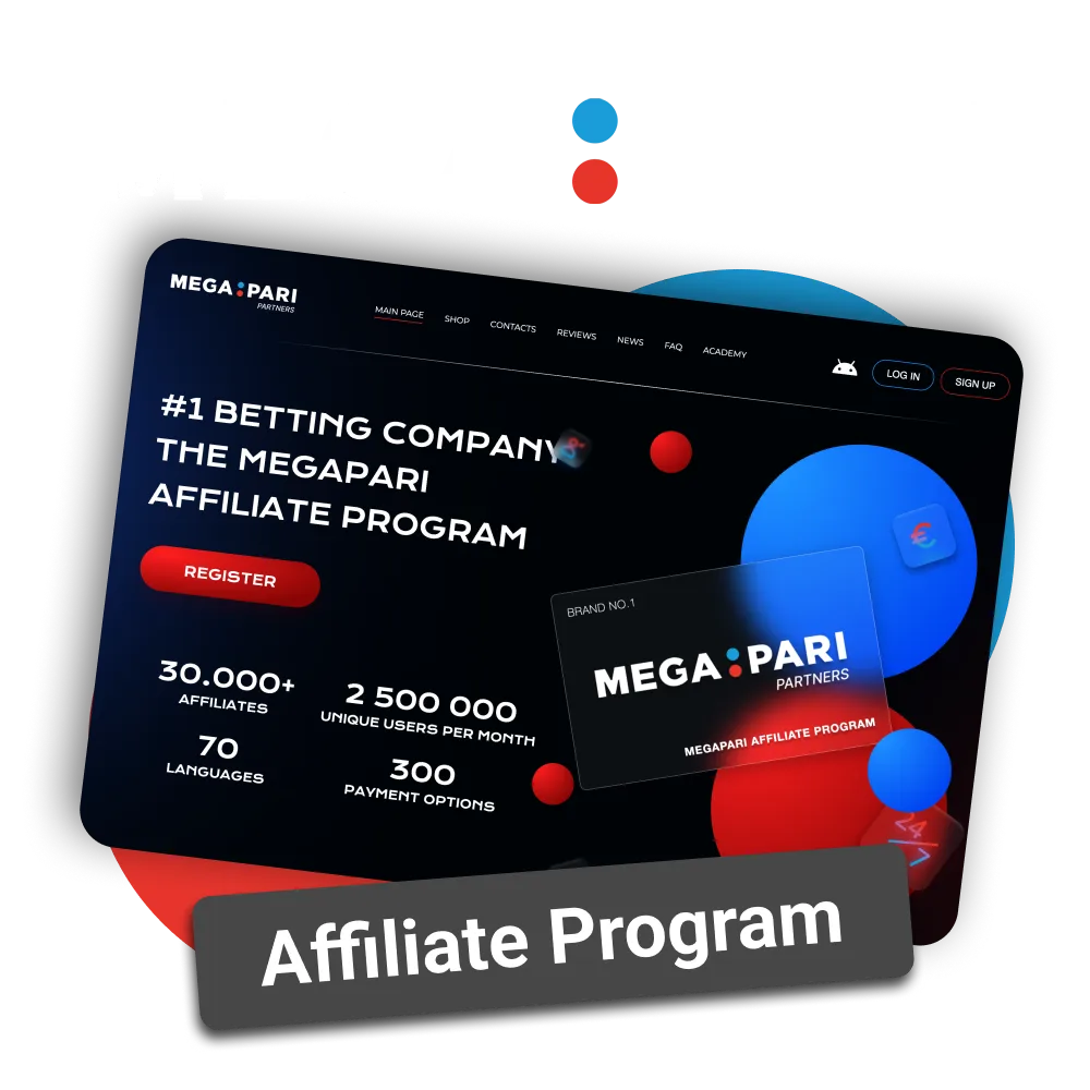 Start your partnership journey with the Megapari affiliate program.