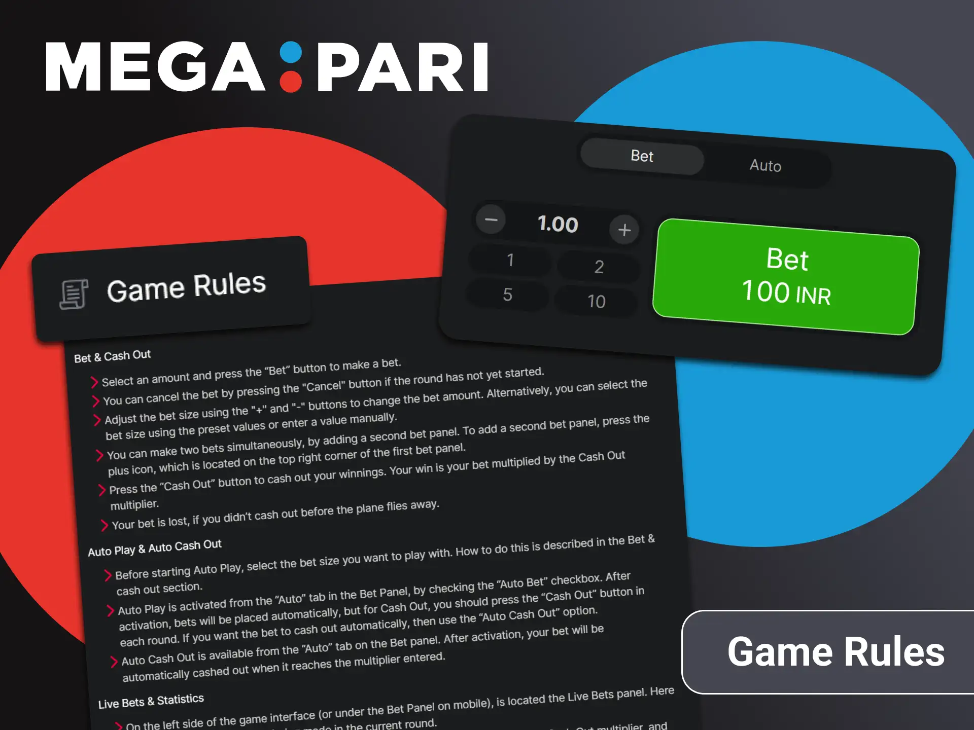 Learn the rules of playing Aviator on Megapari.