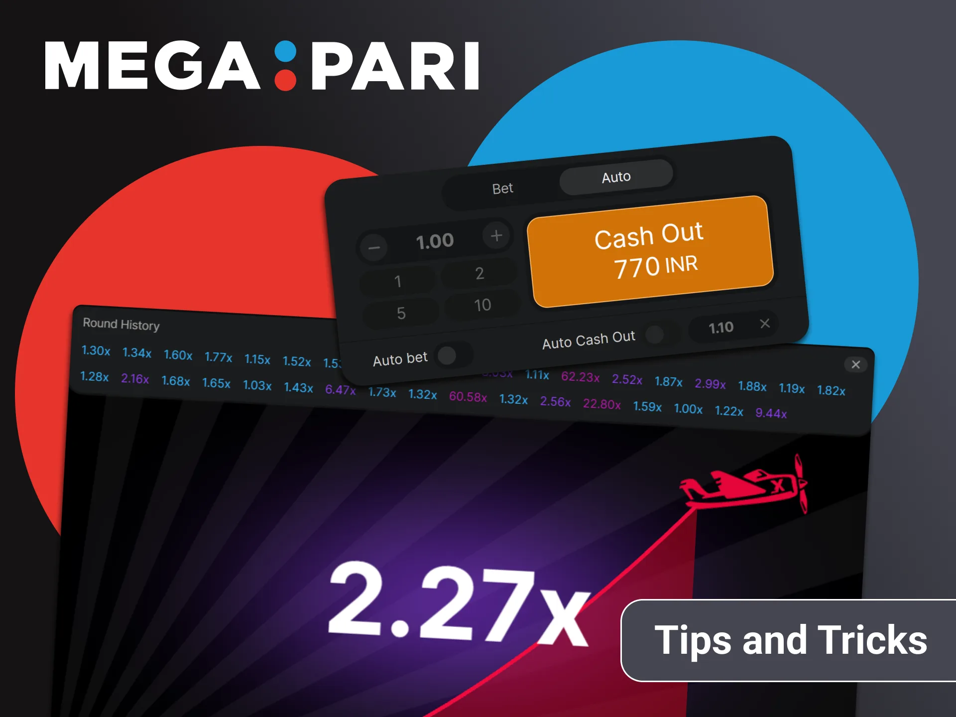 Learn other players' tips for playing Aviator on Megapari.