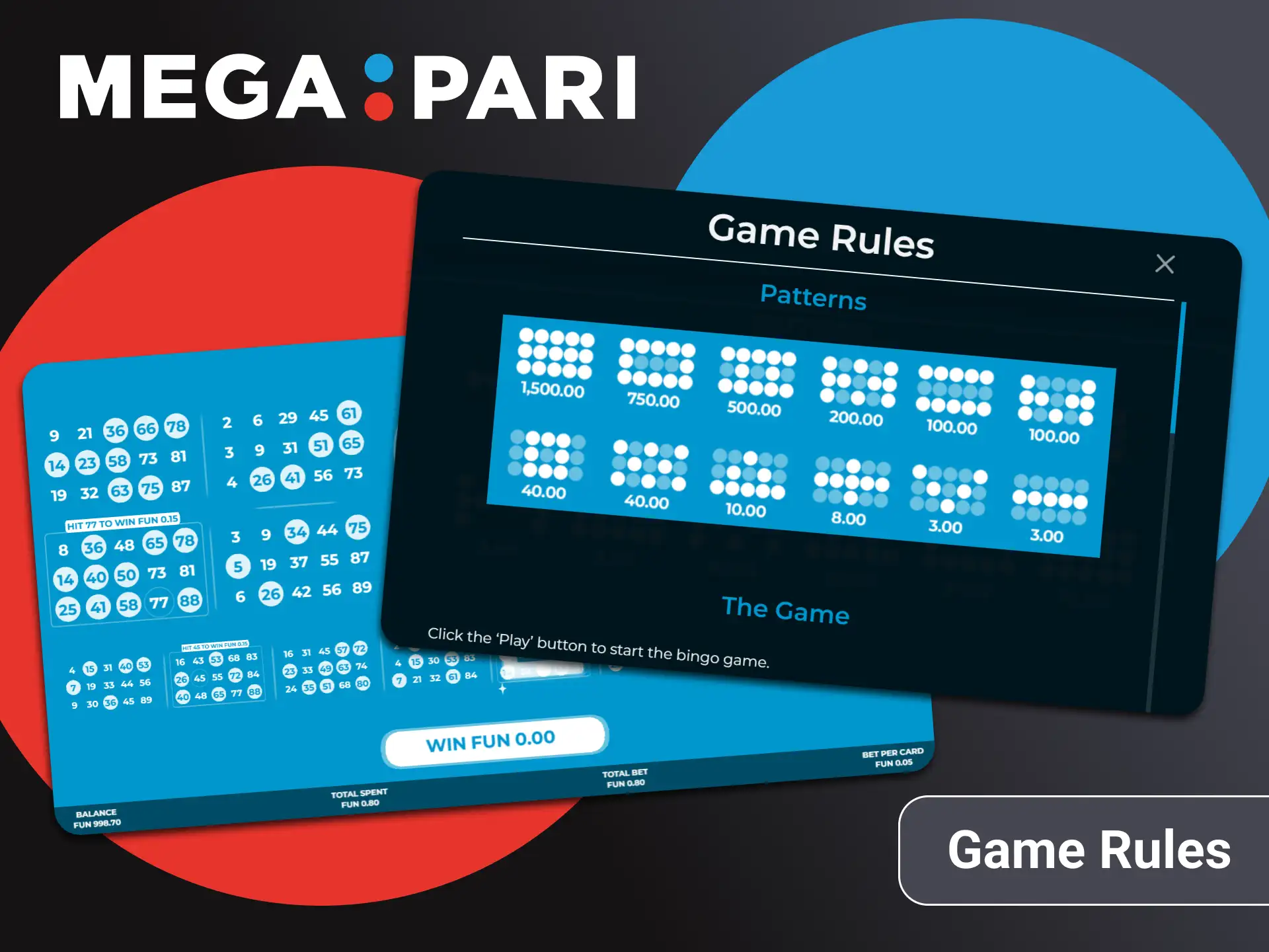 Learn the rules of bingo on Megapari.