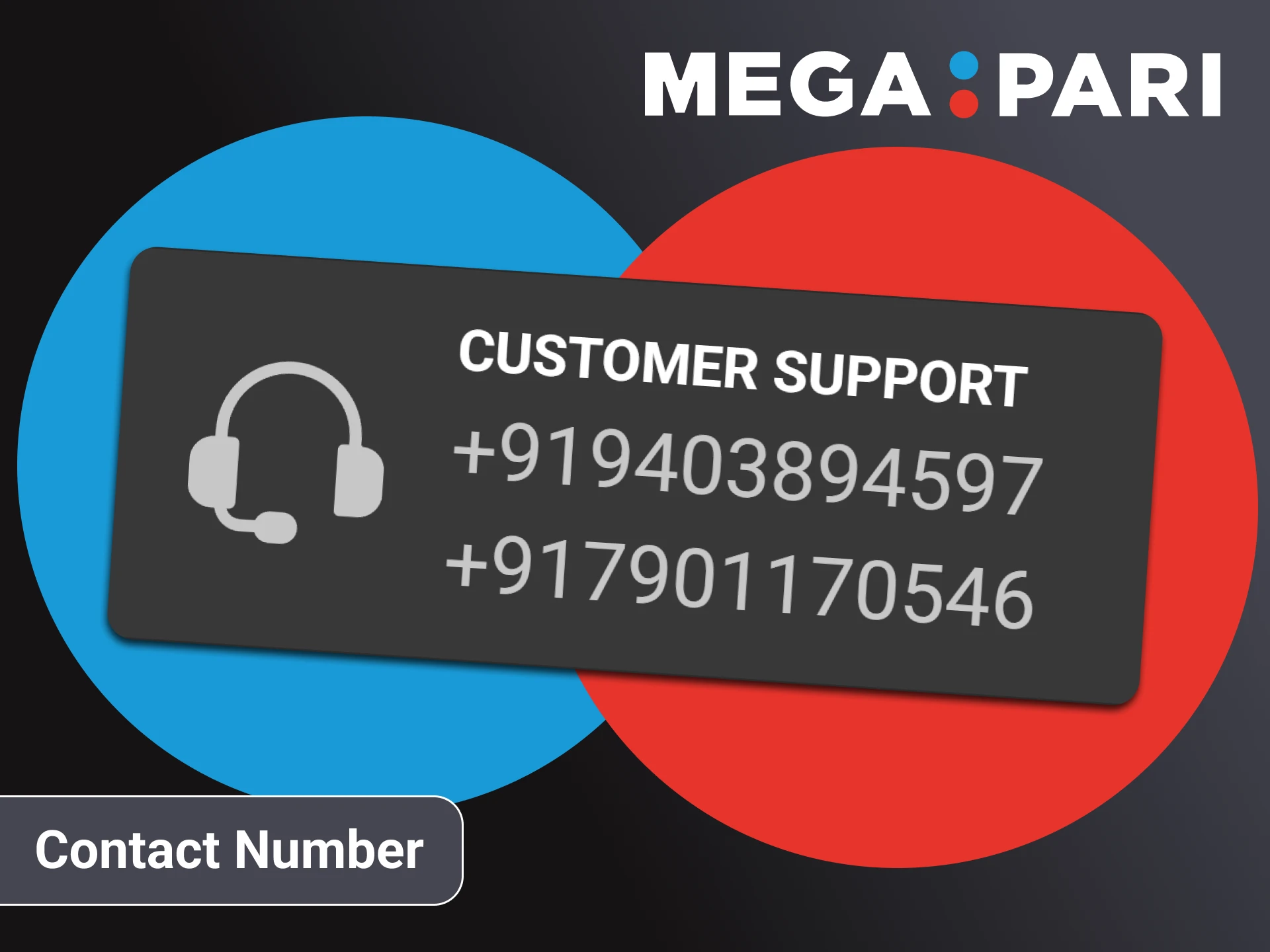 What is the phone number for technical support of the Megapari online casino site.