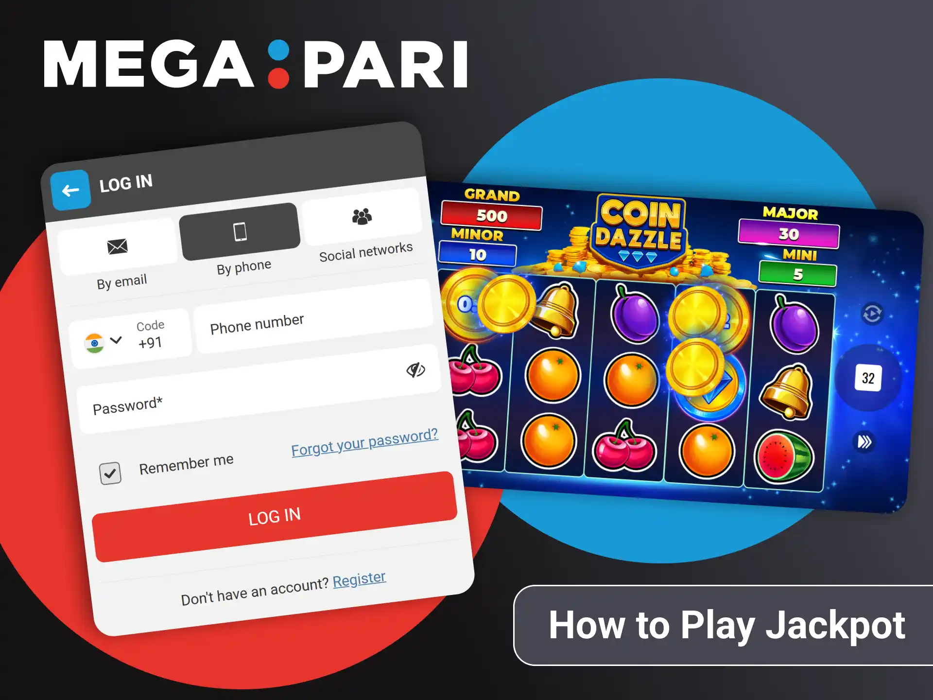 We will tell you how to play the jackpot on Megapari.