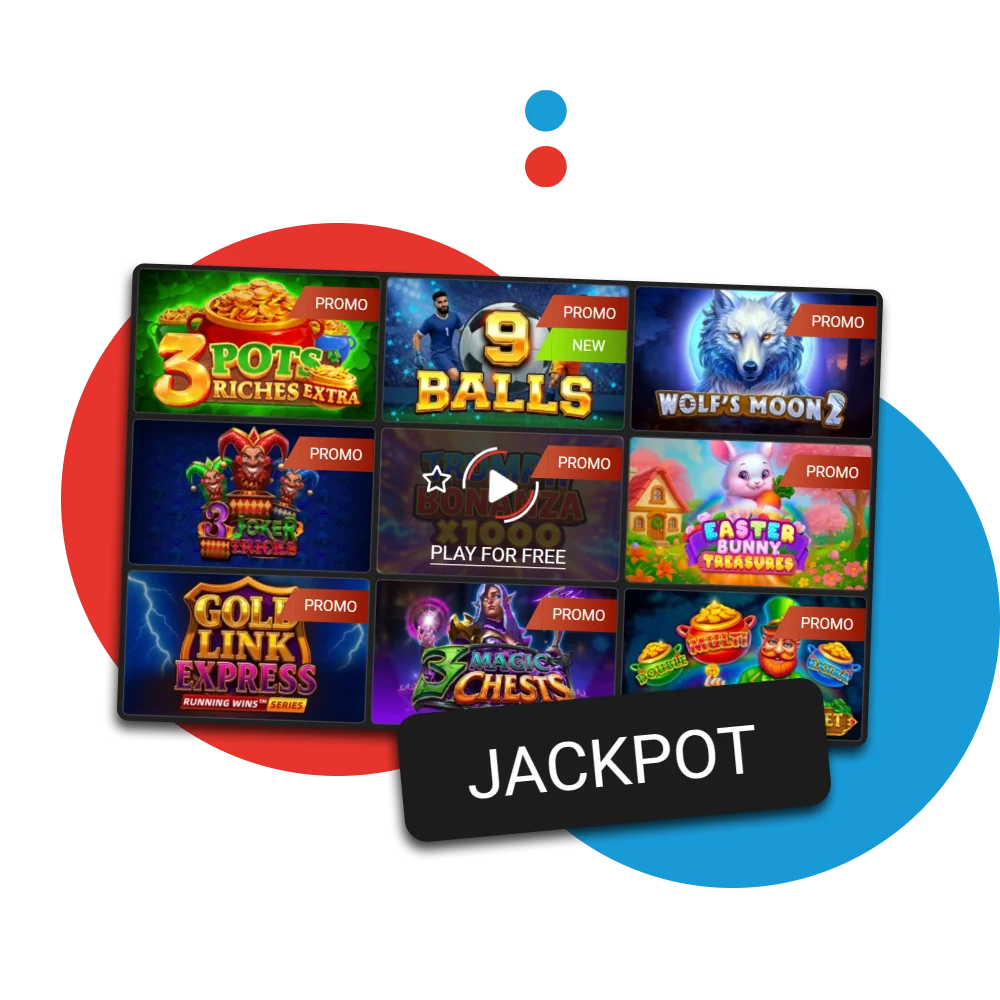 Jackpot is the right choice for casino games at Megapari.