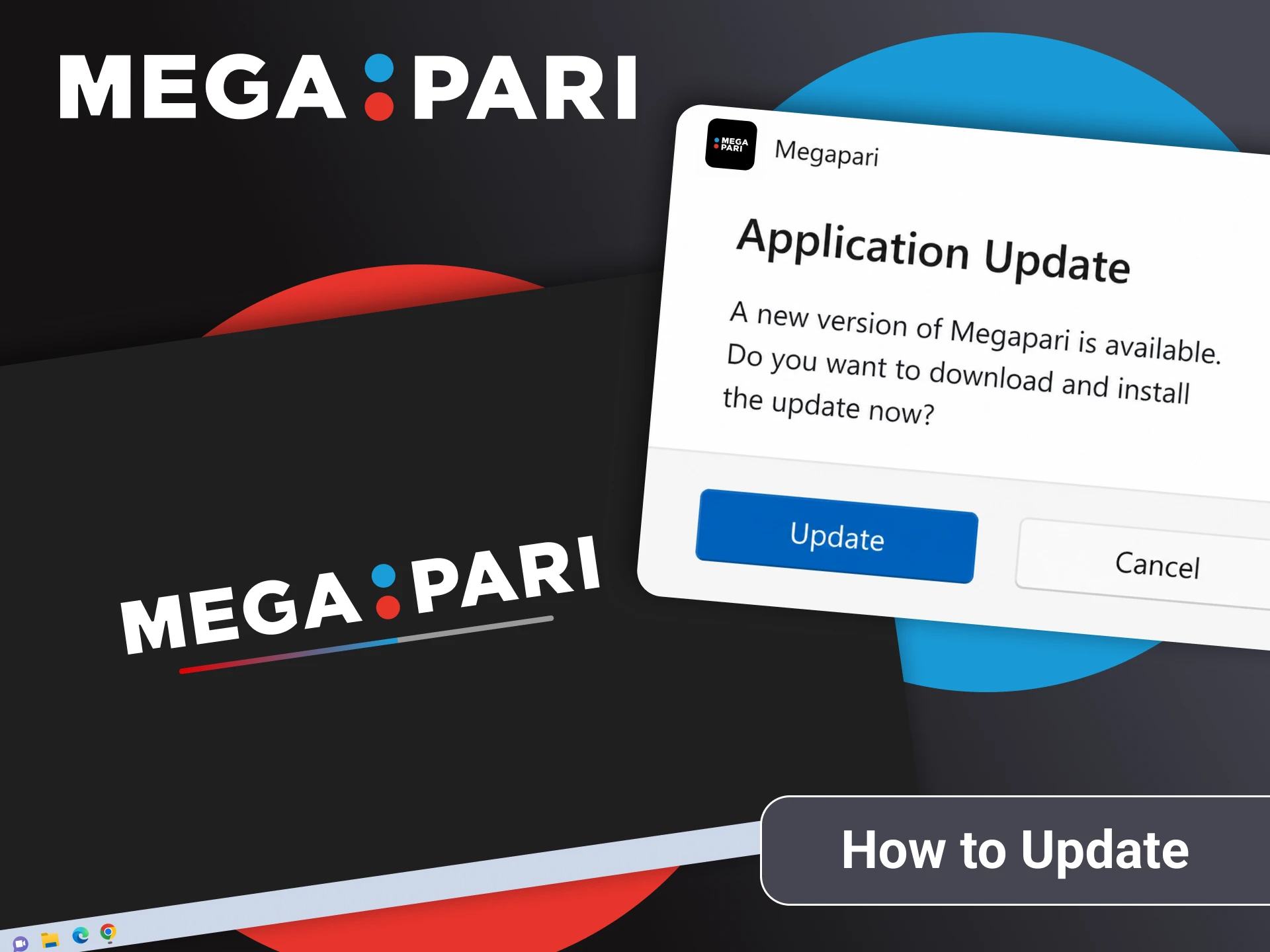 Keep the Megapari PC app up to date for the best desktop experience.