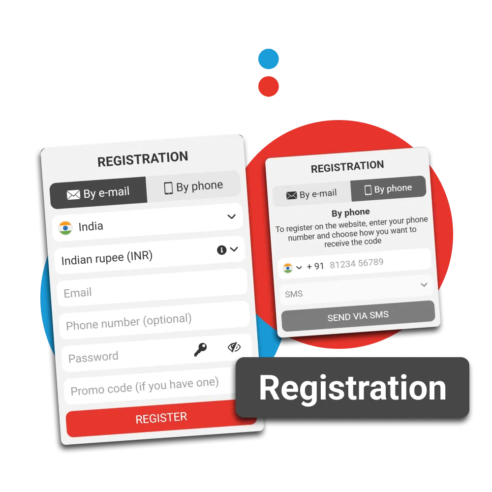 Register in Megapari through the official website or app and bet on sports.