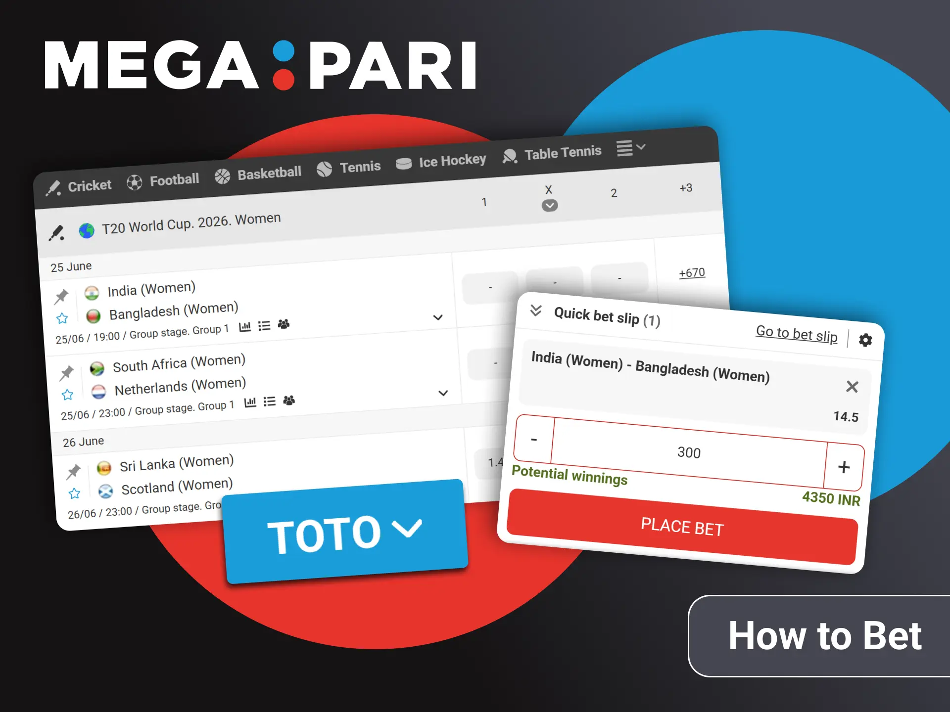 Learn how to bet on TOTO from Megapari.